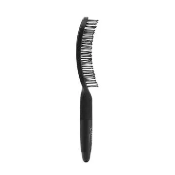 Cricket Curves Large Wide Vent Hair Brush for Blow Drying and Styling Anti-Static Nylon Bristle Hairbrush for Long Short Thick Thin Curly Straight Wavy All Hair Types