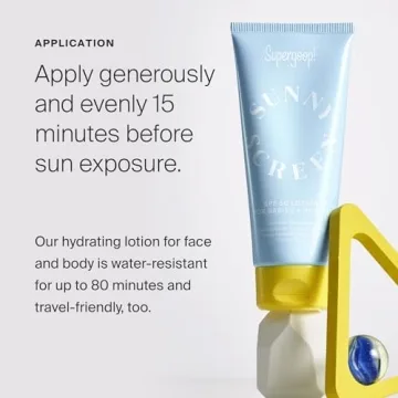 Supergoop! Sunnyscreen 100% Mineral Lotion SPF 50 - Safe for Kids