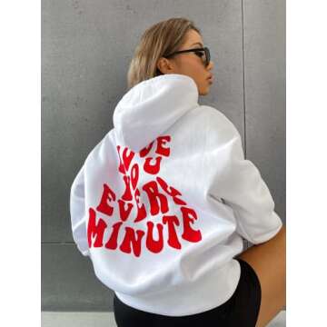 Floerns Women's Graphic Hoodie for Stylish Casual Wear