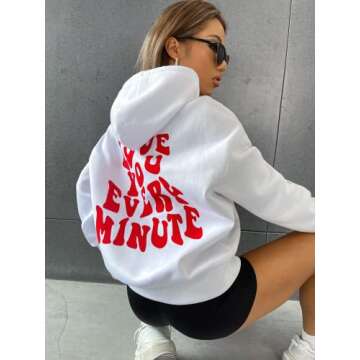 Floerns Women's Graphic Hoodie for Stylish Casual Wear