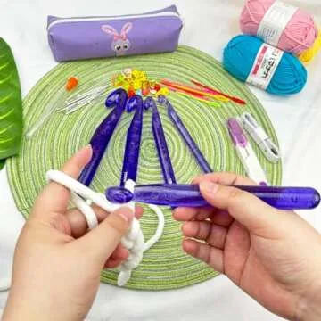 43 Pcs Large Crochet Hooks Set for Chunky Yarn