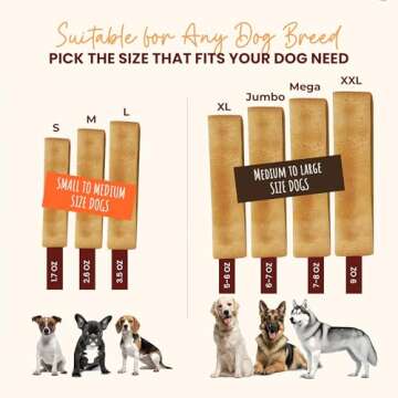 KATHMANDU'S Authentic Yak Cheese Himalayan Dog Chews Large (Pack of 4) - All Natural High Protein Dog Treats Per Chew, Delicious & Long Lasting Chews for Aggressive Chewers | Odor & Gluten Free Chews