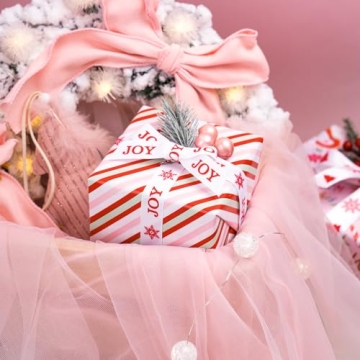 WRAPAHOLIC Jumbo Reversible Christmas Wrapping Paper 30 Inch