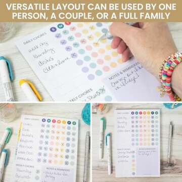 bloom Magnetic Chore Chart | Family Organizer & Planner