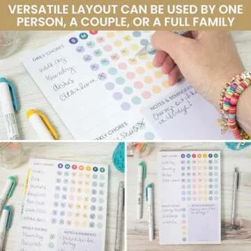 bloom Magnetic Chore Chart | Family Organizer & Planner