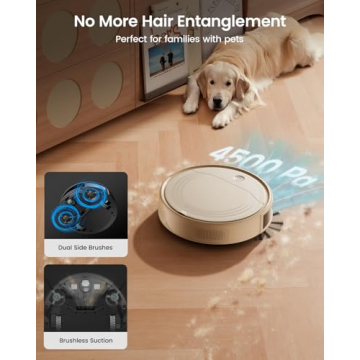 Lefant M310 Robot Vacuum 4500Pa Smart Quiet Slim Cleaning