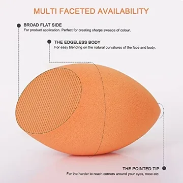 XL EXTRA LARGE Beauty Sponge Set for Flawless Application
