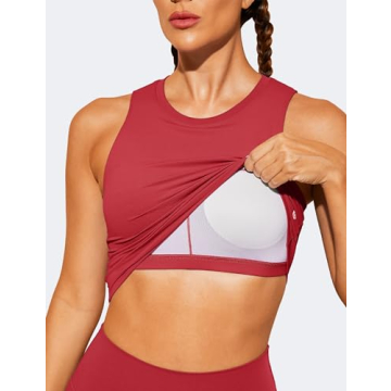 Natural Feelings Sports Bra Women Removable Padded Yoga Top Wine