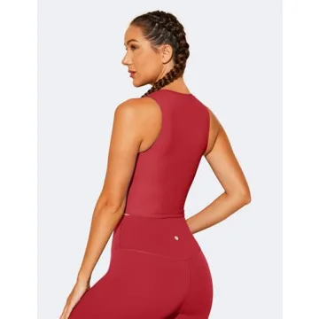 Natural Feelings Sports Bra Women Removable Padded Yoga Top Wine