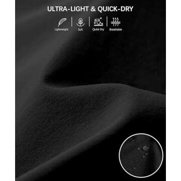 Women's Running Shorts High Waisted Quick-Dry 3 Inch Gym Workout Athletic Shorts for Women with Zipper Pocket(Black, S)