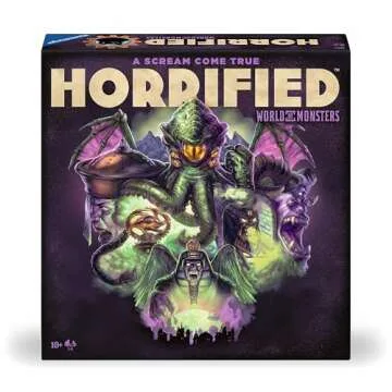 Ravensburger Horrified: World of Monsters Cooperative Strategy Board Game for Ages 10 and Up