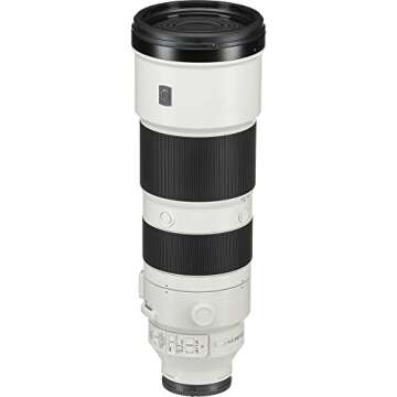 Sony FE 200-600mm f/5.6-6.3 G OSS Lens with Accessories