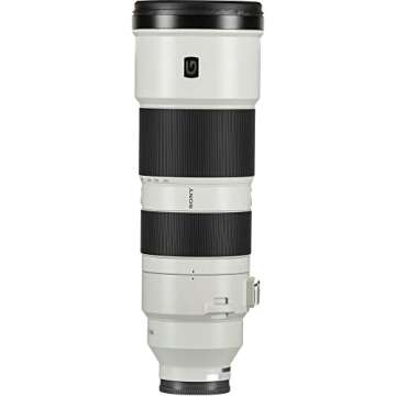 Sony FE 200-600mm f/5.6-6.3 G OSS Lens with Accessories