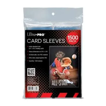Ultra PRO - Penny Sleeves® Clear Card Sleeves for Standard Size Trading Cards Measuring 2.5" x 3.5"...
