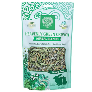 Heavenly Green Crunch Herbal Blend for Small Pets
