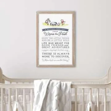 Disney Winnie the Pooh Framed Wall Decor - Inspiring Art