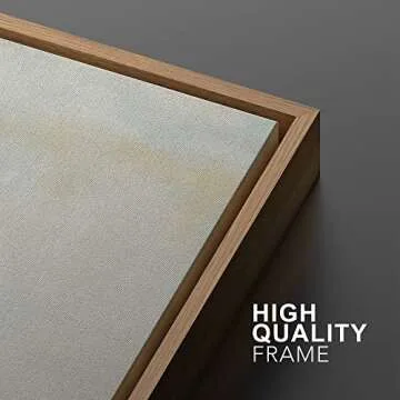 MUDECOR Framed Canvas Print Set for Elegant Art Decor