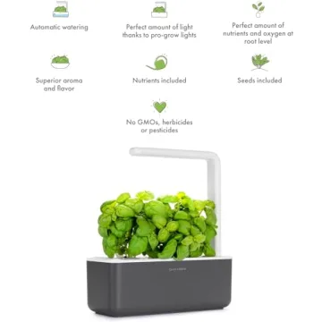 Click & Grow Indoor Herb Garden Kit for Home Kitchen