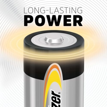 Energizer Alkaline Power C Batteries 12 Pack Long Lasting