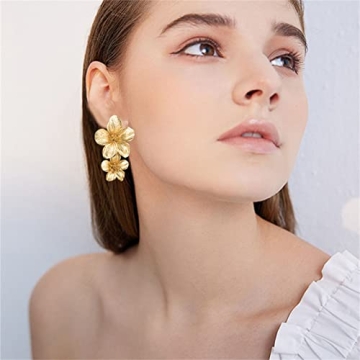 Chic Bohemian Flower Earrings for Women - Stylish & Unique