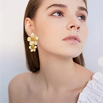 Chic Bohemian Flower Earrings for Women - Stylish & Unique