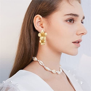 Chic Bohemian Flower Earrings for Women - Stylish & Unique