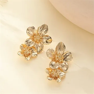 Chic Bohemian Flower Earrings for Women - Stylish & Unique