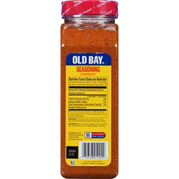 OLD BAY Seasoning, 24 oz - One 24 Ounce Container of OLD BAY All-Purpose Seasoning with Unique Blend...