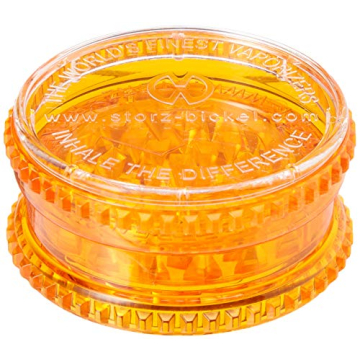 Stortz & Bickle Volcano Plastic Herb Grinder, 2.3, Orange