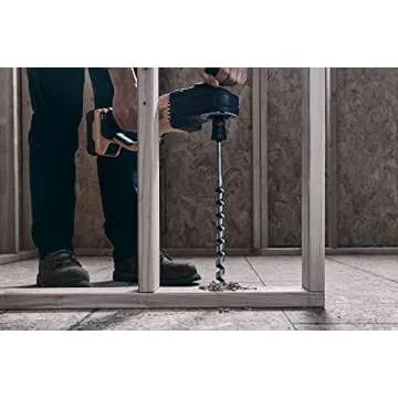 Irwin Tools 3043006 9/16" x 17" WeldTec Ship Auger, Silver