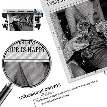 Trendy Aesthetic Wall Art Black White Music Poster 16x24