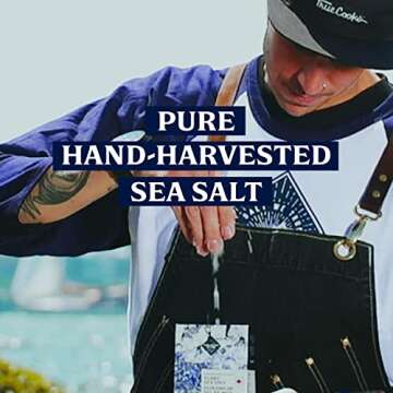 Flaky Sea Salt - 8.8 oz of Large Flake Salt - Hand Harvested on Vancouver Island - Perfect for Seaso...