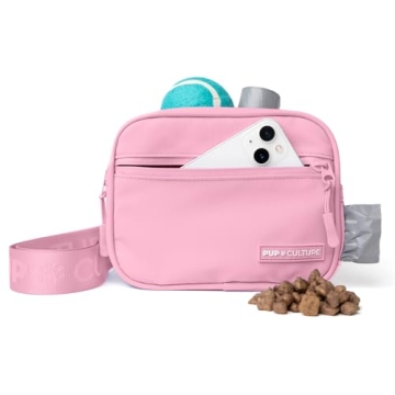 Pup Culture Cross Body Dog Training Treat Pouch | Removable Treat Pouch for Anytime Puppy Training |...