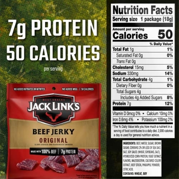 Jack Link's Beef Jerky Original - 5 Pack 0.625 Oz