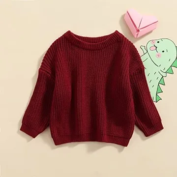Soft Knit Sweater for Toddlers | Stylish & Cozy Pullover