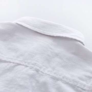 MOMOLAND Toddler Boys Short Sleeves Button Down Shirt Linen Design (US, Age, 3 Years, Light Khaki)