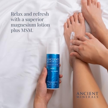 Ancient Minerals Magnesium Lotion Ultra with MSM 5oz