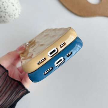 Stylish Caseative Water Ripple iPhone 12 Pro Case - Grey