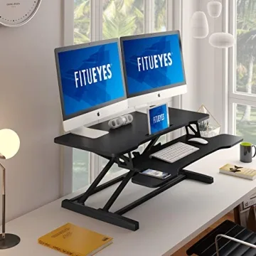 FITUEYES Adjustable Standing Desk Converter – Perfect Ergonomic Solution
