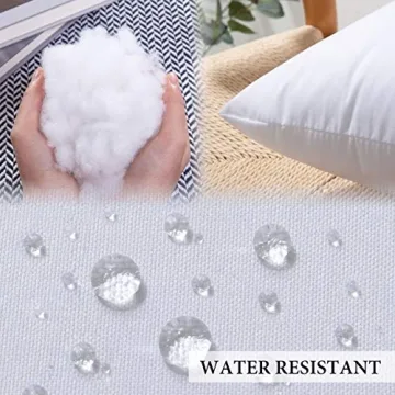 MIULEE 18x18 Outdoor Pillow Inserts for Ultimate Comfort