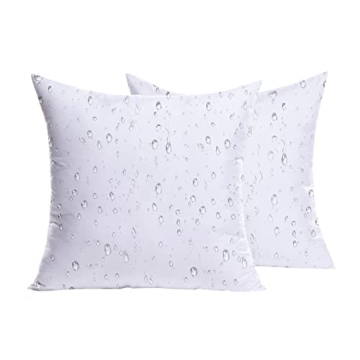 MIULEE 18x18 Outdoor Pillow Inserts for Ultimate Comfort