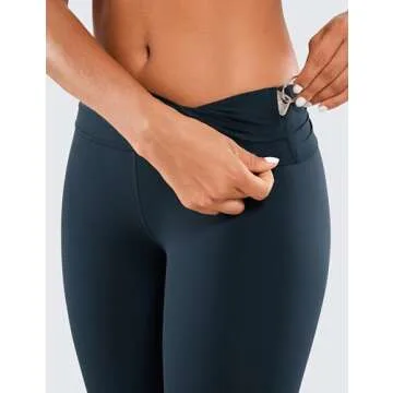 CRZ YOGA Womens 7/8 Leggings for Yoga and Pilates