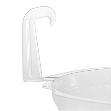 Curtis Wagner 10" Hanging Basket Drip Pans - 10 Pack for Plant Care