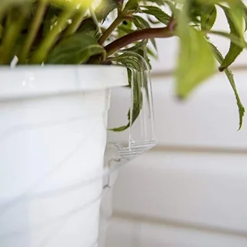 Curtis Wagner 10" Hanging Basket Drip Pans - 10 Pack for Plant Care