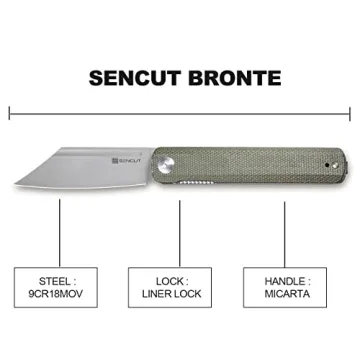 SENCUT Bronte Pocket Knife – Elegant & Functional EDC Tool