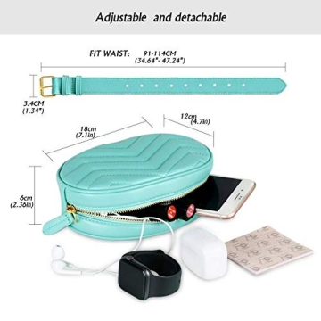 Geestock Women's Waterproof Fashionable Fanny Packs