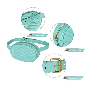 Geestock Women's Waterproof Fashionable Fanny Packs