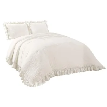 Lush Decor Reyna Ruffle Comforter Set - Cozy Elegance
