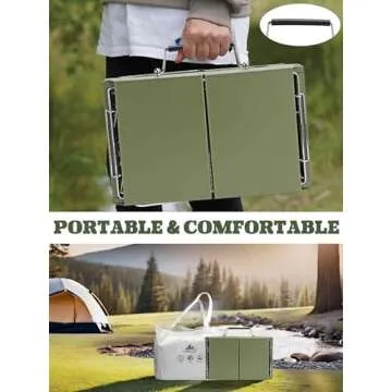 Charmline Portable Charcoal Grill for Camping and BBQ