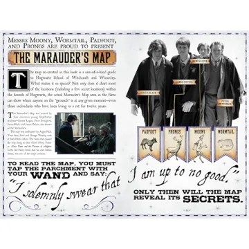 Interactive Marauder's Map Guide for Harry Potter Fans